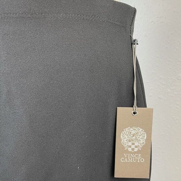 NWT Vince Camuto Black Midi Skirt Size M - Picture 3 of 5
